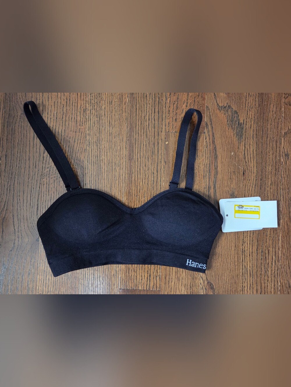New Hanes Black 30A Training Bra